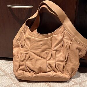 Henry Beguelin Tan Leather Women's Bag